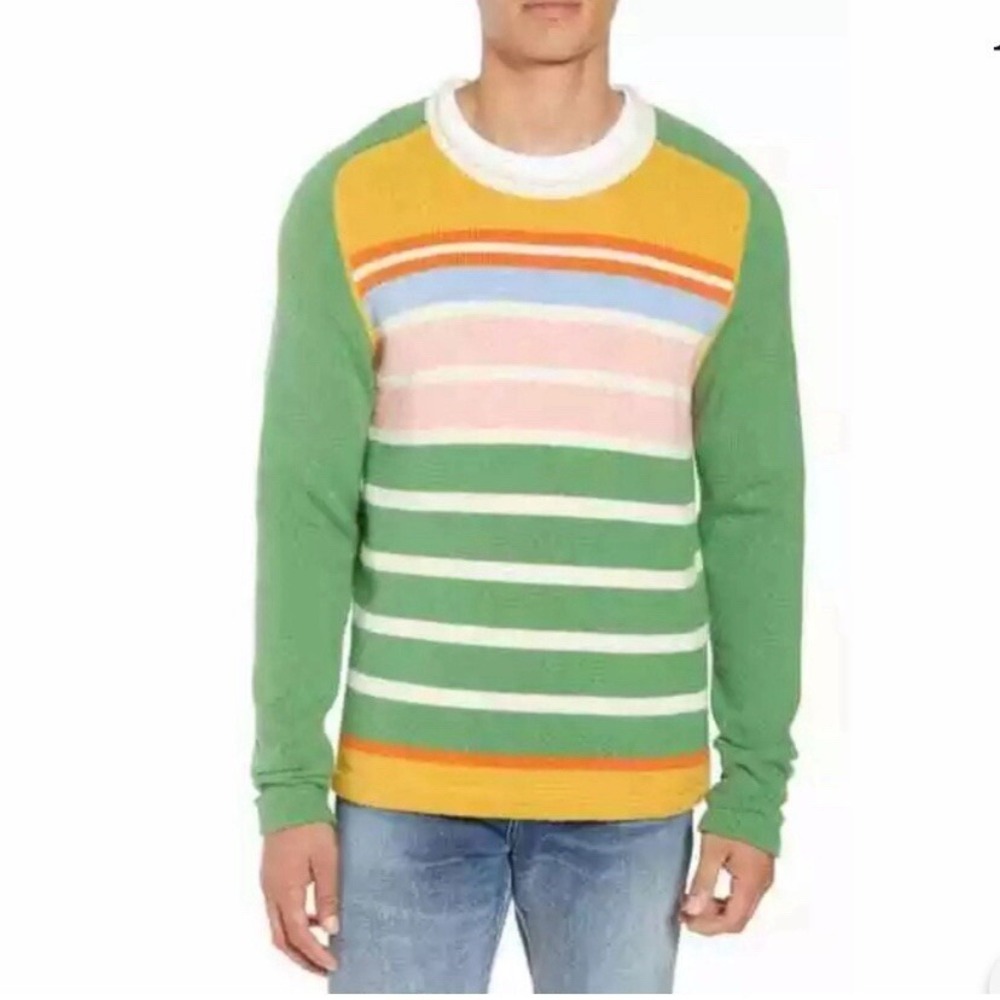 FRAME‎ Classic Fit Roll Neck Sweater Preppy Sz M